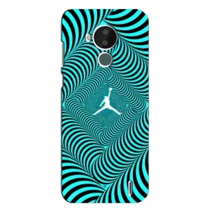 Силиконовый Чехол Nike Air Jordan на Нокиа С30