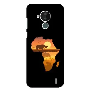 Летний Чехол на Nokia C30 (Карта)