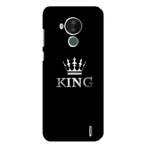 Чохол (Корона на чорному фоні) для Нокіа С30 (KING)