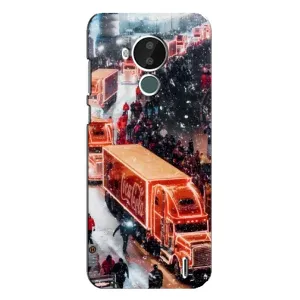 Чехлы на Новый Год Nokia C30 (Кока Кола)