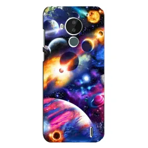 Чохол з малюнком «Космічний світ» для Nokia C30