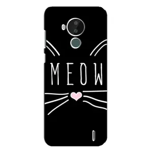 Бампер с изображением Котиков для Нокиа С30 (КОТИК MEOW)