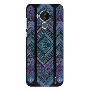 Силиконовый Чехол на Nokia C30 (Крутой орнамент)