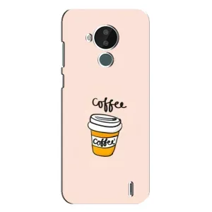Чехол с изображением вкусной еды для Nokia C30 (Кружка кофе)