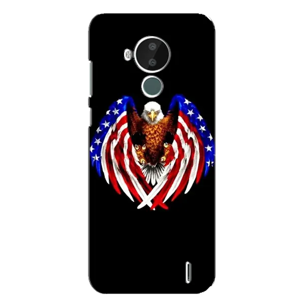 Чехол с рисунком «Крылья США» для Nokia C30 Чехол с рисунком «Крылья США» для Nokia C30
