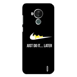 Силиконовый Чехол на Nokia C30 с картинкой Nike (Later)