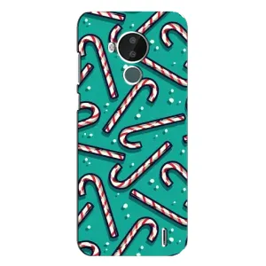 Силиконовый бампер на рождество для Nokia C30