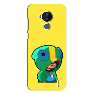 Чехол Бравл Старс для Nokia C30 (Леон (LEON))