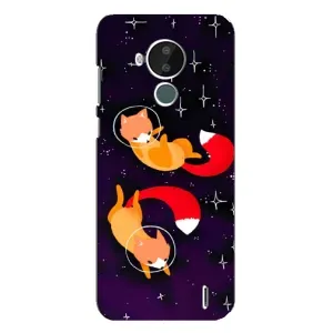Чехол с Лисичкой для Nokia C30 (Лисы)