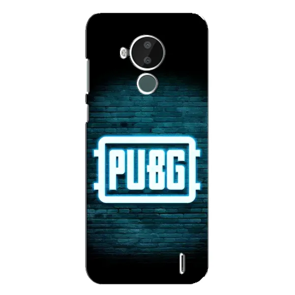 Чехол с рисунком «Лого PUBG» для Nokia C30 Чехол с рисунком «Лого PUBG» для Nokia C30