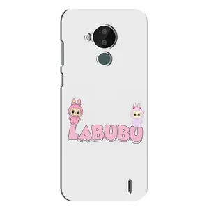 Чохол з принтом Лабубу для Nokia C30 (Логотип Лабубу)