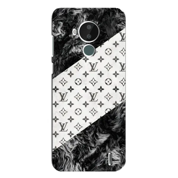 Чехол с рисунком «LV на белом» для Nokia C30 Чехол с рисунком «LV на белом» для Nokia C30
