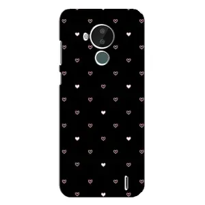 Чехлы с тематикой "Маленькие Сердечки" на Nokia C30 (Маленькие сердечки)