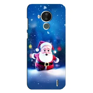 Чехлы на Новый Год Nokia C30 (Маленький Дед Мороз)