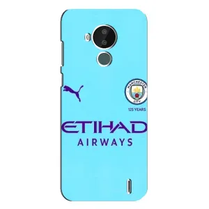 Силиконовые Чехлы принт Футбол на Nokia C30 (Man City)
