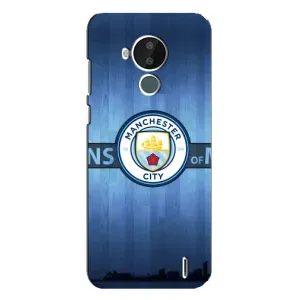 Силиконовые Чехлы принт Футбол на Nokia C30 (ManCity)
