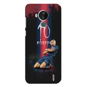 Чехол (TPU) с Футболистом на Nokia C30 (MBAPPE 10)