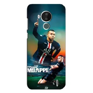 Чехол (TPU) с Футболистом на Nokia C30 (MBAPPE)
