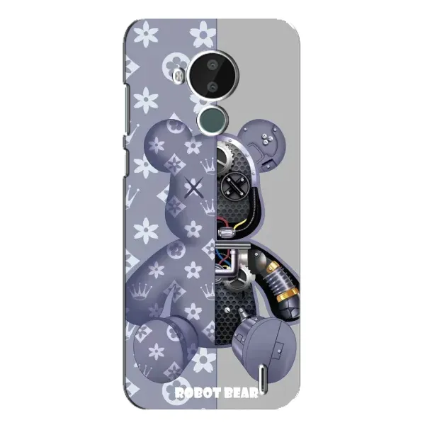 Чехол с рисунком «Медведь Louis Vuitton» для Nokia C30