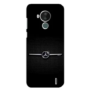 Силиконовый бампер с картинкой машины на Nokia C30 (Mercedes)