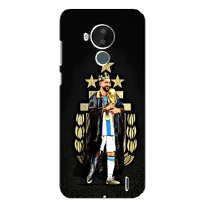 Чехлы Лео Месси Аргентина для Nokia C30 (Месси король)