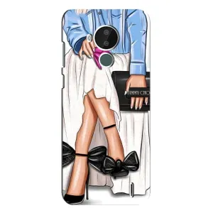 Силіконовый Чохол на Nokia C30 з картинкой Модных девушек (Мода)