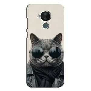 Чехол на тематику: Коты для Nokia C30 (Модный кот)