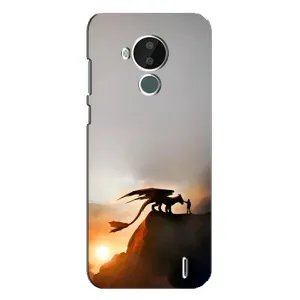 Чехол дракон Беззубик для Nokia C30 (Мультиик Беззубик)