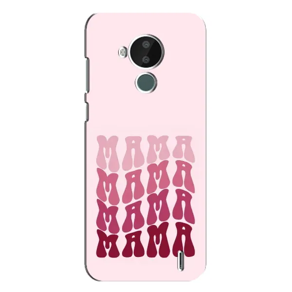 Чехол с рисунком «Надпись мама» для Nokia C30