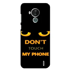 Чехол с Прикольным принтом на Nokia C30 (Не трогай мой телефон)