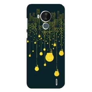 Силиконовые Чехлы Любимому человеку для Nokia C30 (Ночной город)