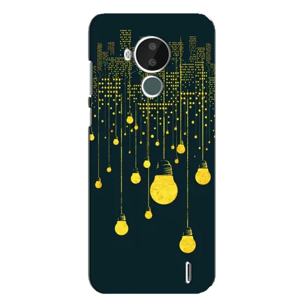 Чехол с рисунком «Ночной город» для Nokia C30 Чехол с рисунком «Ночной город» для Nokia C30