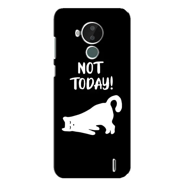 Чехол с рисунком «Not Today» для Nokia C30 Чехол с рисунком «Not Today» для Nokia C30