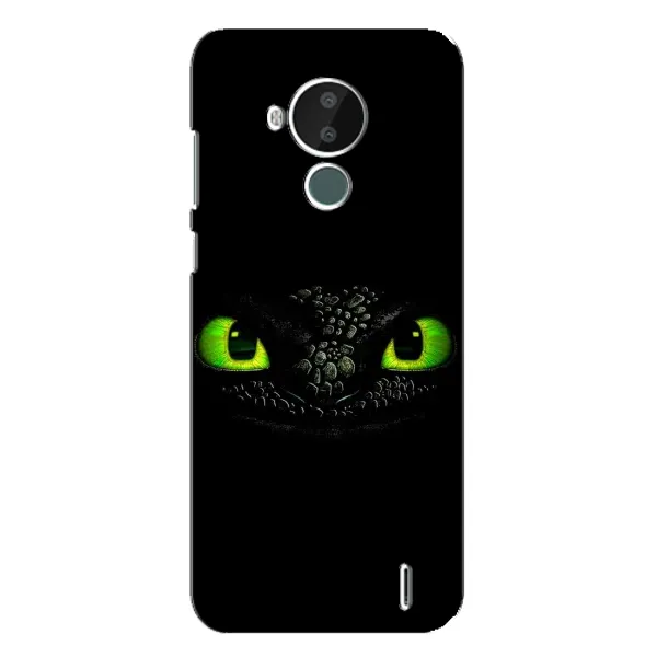 Чехол с рисунком «Глаза Беззубика» для Nokia C30 Чехол с рисунком «Глаза Беззубика» для Nokia C30