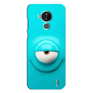 Силиконовые Чехлы (смешные стикеры) для Nokia C30 (Одноглазик)
