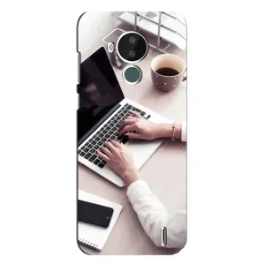 Силиконовый бампер (Работники) на Nokia C30 (Офисный работник)