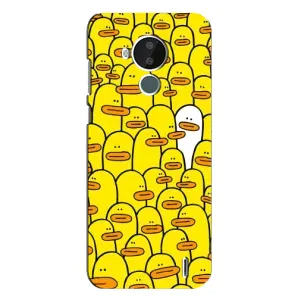 Силиконовый бампер с картинкой животных для Nokia C30 (Особенный)
