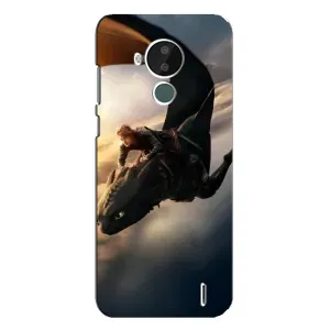 Чехол дракон Беззубик для Nokia C30 (Полет Беззубика)