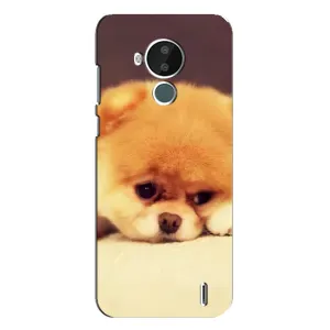 Чехол (ТПУ) Милые собачки для Nokia C30 (Померанский шпиц)