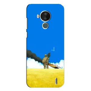 Чехлы на военную тематику для Nokia C30 (Попадание)