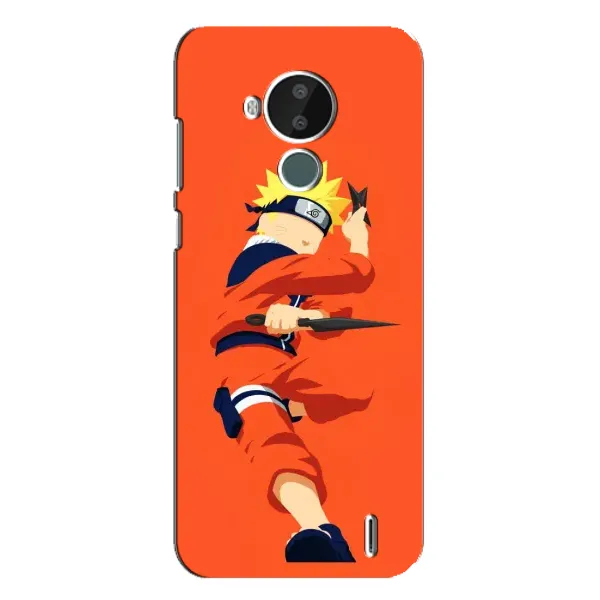Чехол с рисунком «Силуэт Наруто» для Nokia C30