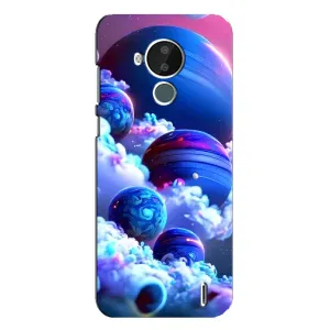 Чохол з малюнком «Сині планети» для Nokia C30