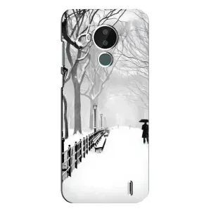 Чехлы на Новый Год Nokia C30 (Снегом замело)