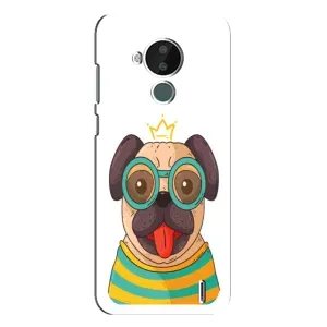 Бампер для Nokia C30 с картинкой "Песики" (Собака Король)