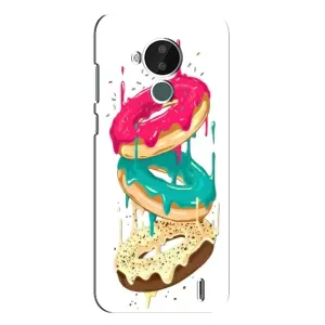 Чехол с изображением вкусной еды для Nokia C30 (Сочные пончики)