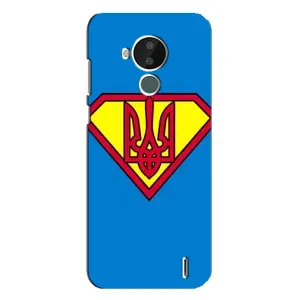 Чехол с картинкой (Патриотический ГЕРБ) на Nokia C30 (Super - Герб)