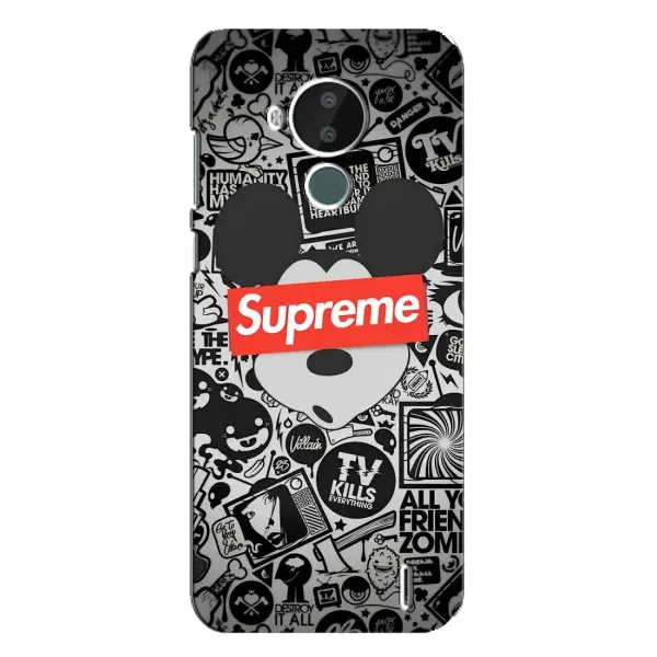 Чехол с рисунком «Supreme Маус» для Nokia C30 Чехол с рисунком «Supreme Маус» для Nokia C30