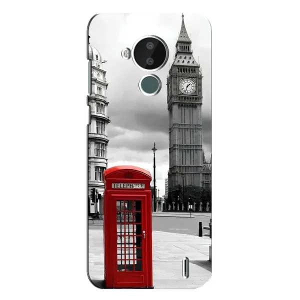 Чехол с рисунком «TELEPHONE» для Nokia C30
