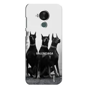 Чехол ДОБЕРМАН для Nokia C30 (Три добермана)