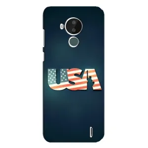 Чехол Флаг USA для Nokia C30